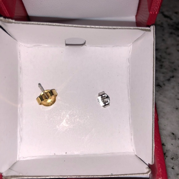 Trumiracle 3/8TTCW Diamond Stud Earrings - Picture 4 of 7